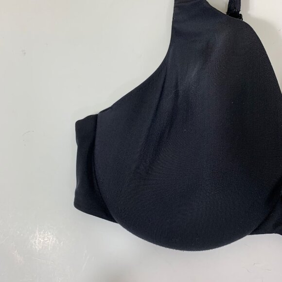 Maidenform Black Full Coverage Underwire Dream T-shirt Bra - Size 36D - Picture 3 of 7